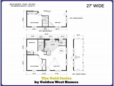 Homes Direct Modular Homes - Model Golden Series 341F