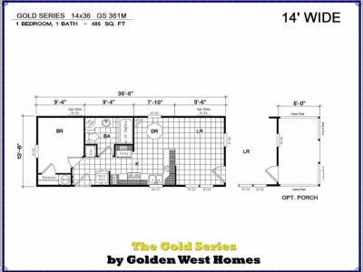 Homes Direct Modular Homes - Model Golden Series 361M