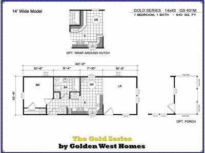Homes Direct Modular Homes - Model Golden Series 401M