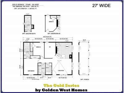 Homes Direct Modular Homes - Model Golden Series 402F