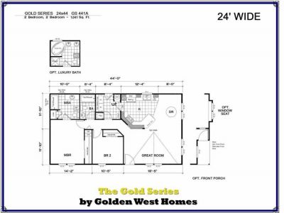 Homes Direct Modular Homes - Model Golden Series 441A