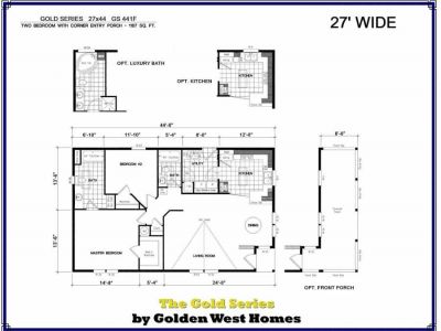 Homes Direct Modular Homes - Model Golden Series 441F