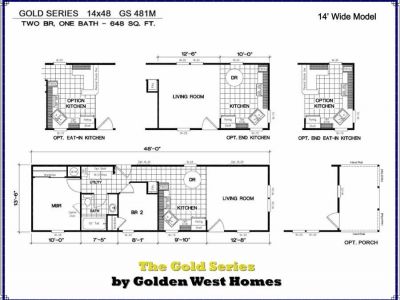 Homes Direct Modular Homes - Model Golden Series 481M
