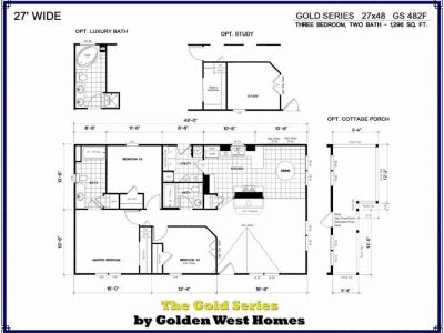 Homes Direct Modular Homes - Model Golden Series 482F