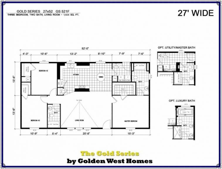 Homes Direct Modular Homes - Model Golden Series 521F