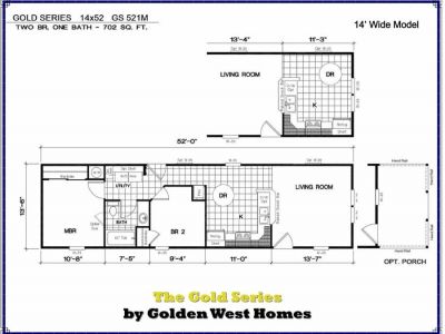 Homes Direct Modular Homes - Model Golden Series 521M