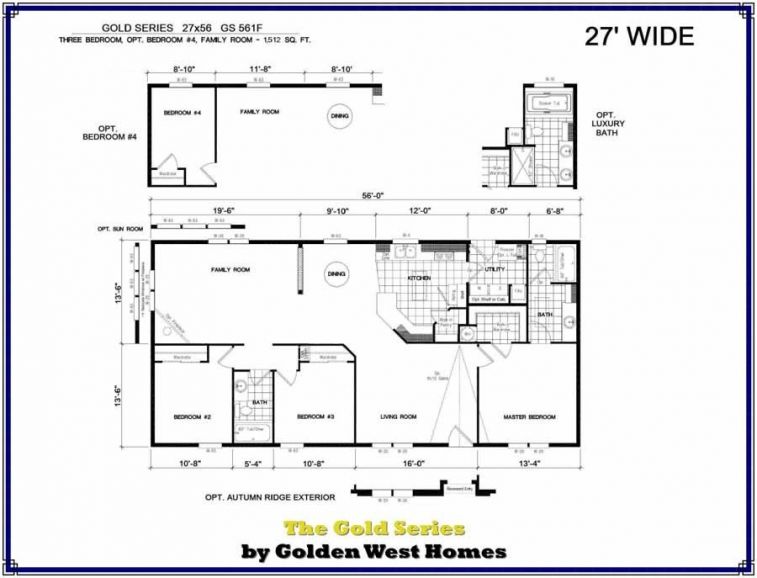 Homes Direct Modular Homes - Model Golden Series 561F