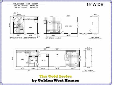 Homes Direct Modular Homes - Model Golden Series 561N