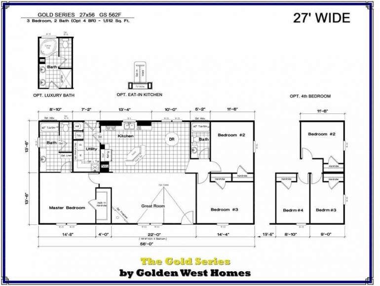 Homes Direct Modular Homes - Model Golden Series 562F