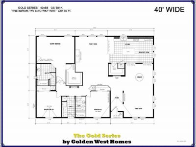 Homes Direct Modular Homes - Model Golden Series 581K