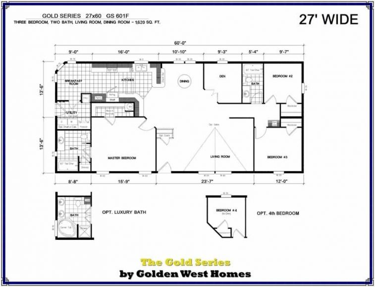 Homes Direct Modular Homes - Model Golden Series 601F