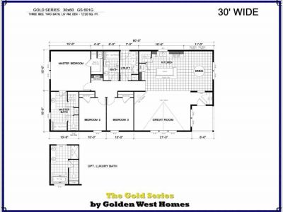 Homes Direct Modular Homes - Model Golden Series 601G