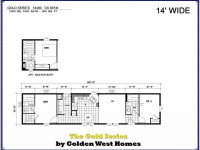 Homes Direct Modular Homes - Model Golden Series 601M