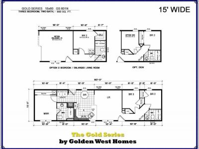 Homes Direct Modular Homes - Model Golden Series 601N