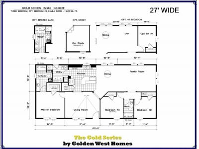 Homes Direct Modular Homes - Model Golden Series 602F
