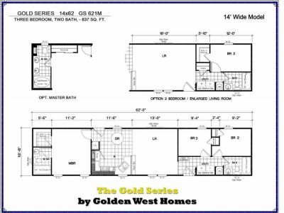 Homes Direct Modular Homes - Model Golden Series 621M