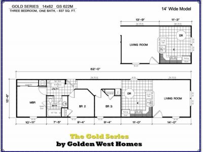 Homes Direct Modular Homes - Model Golden Series 622M
