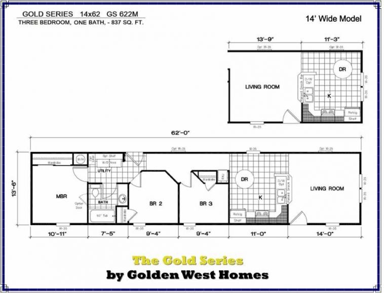 Homes Direct Modular Homes - Model Golden Series 622M