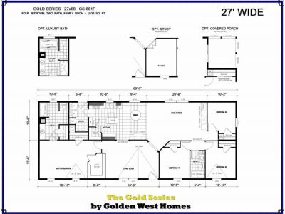Homes Direct Modular Homes - Model Golden Series 681F