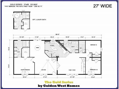 Homes Direct Modular Homes - Model Golden Series 682F