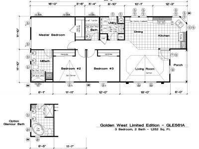 Homes Direct Modular Homes - Model GLE561A