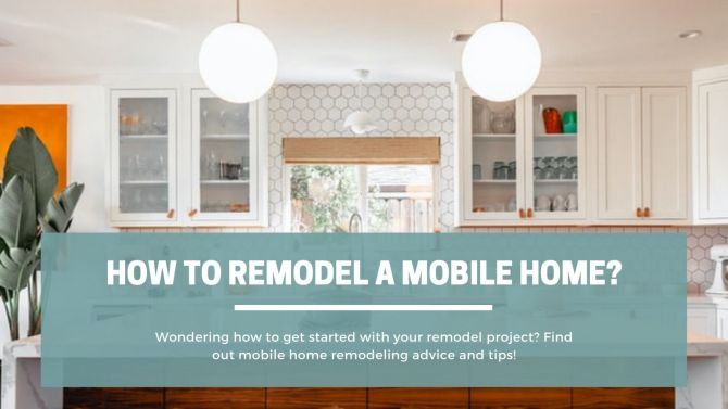 How To Remodel A Mobile Home Kitchen, Mobile Home Exterior Light Fixtures