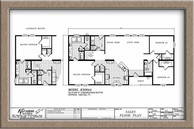 Karsten (Albuquerque) 3 Bedroom Manufactured Home Karsten ...
