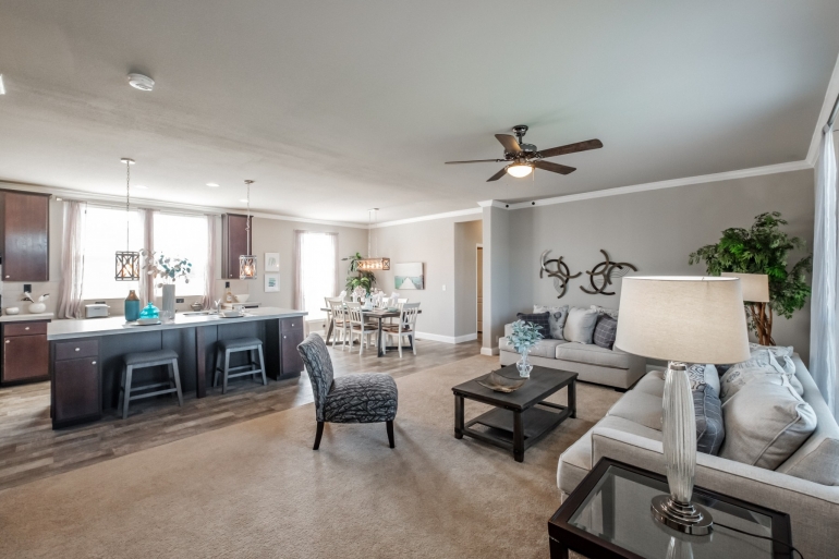 Palm Harbor 3 Bedroom Manufactured Home Secret Cove For 134483 Model Hd28603c From Homes Direct