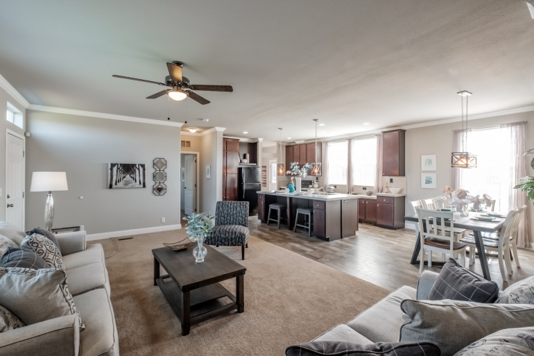 Palm Harbor 3 Bedroom Manufactured Home Secret Cove For 134483 Model Hd28603c From Homes Direct
