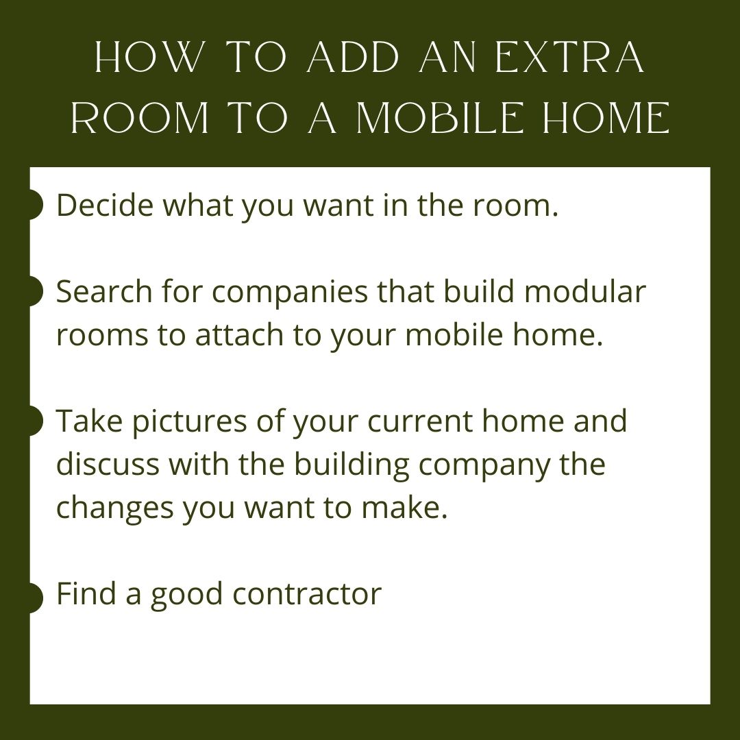 HOW to Add an Extra Room to a Mobile Home