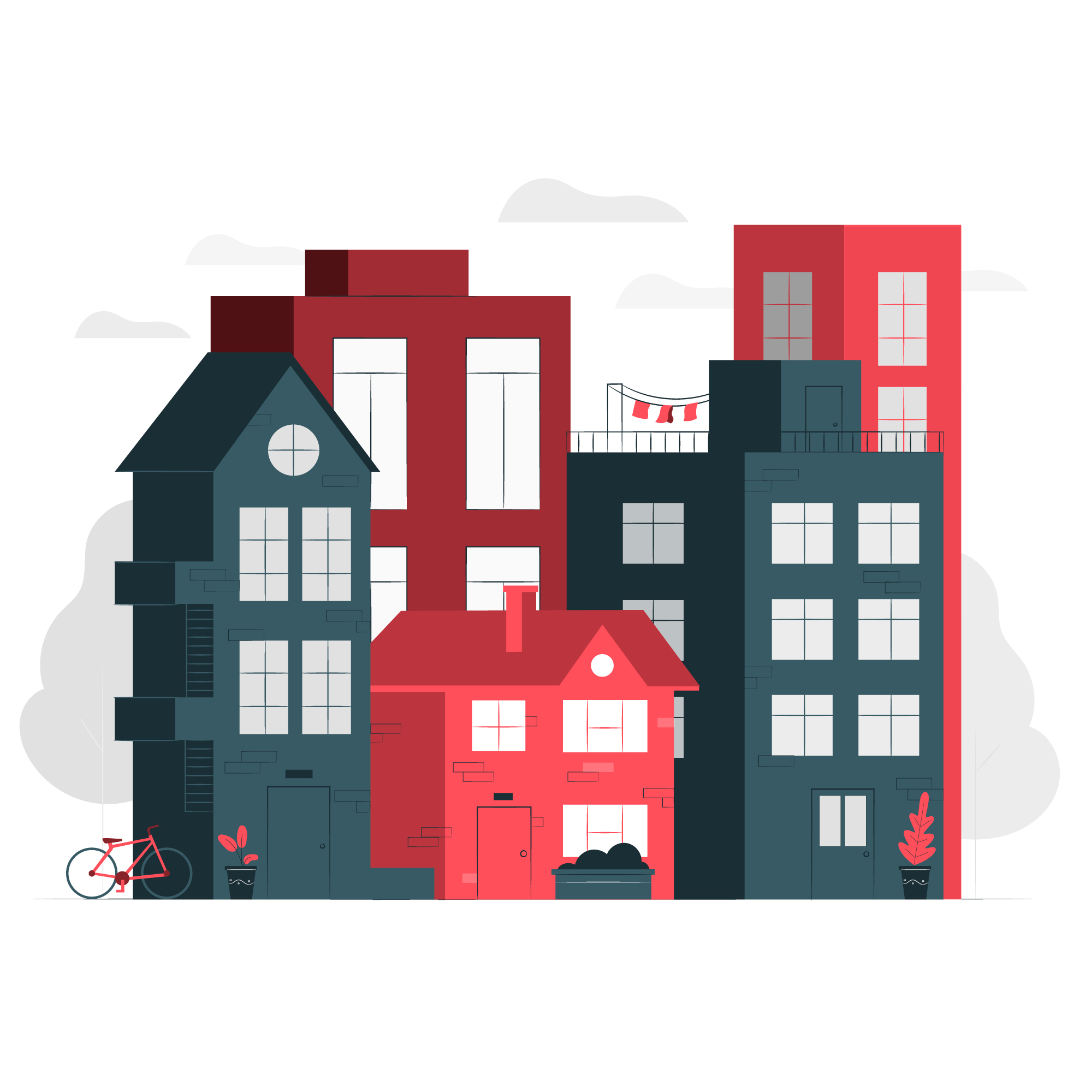 Houses_concept_illustration_Vector