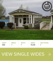 Single Wide Manufactured (Mobile) Homes