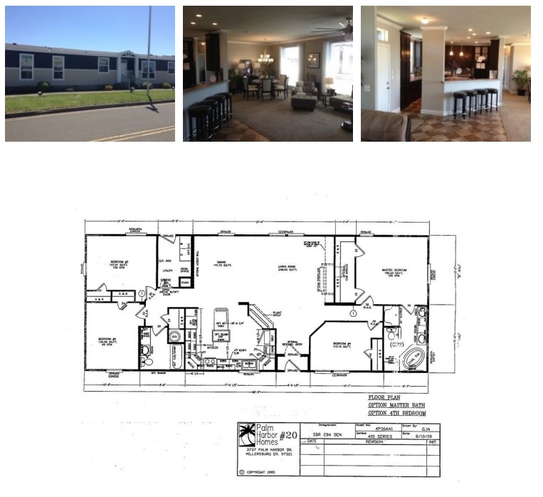 four bedroom manufactured home floor plans_The Truman three